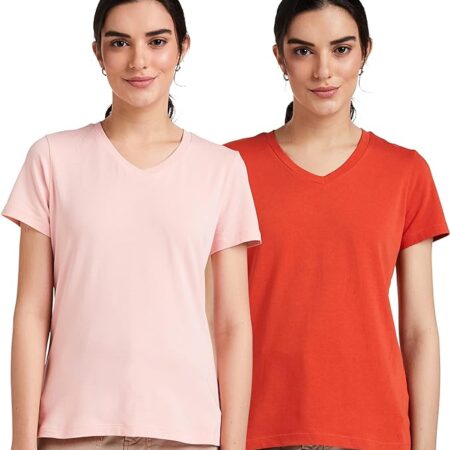 Women’s Cotton Stretch Regular Fit T-Shirt