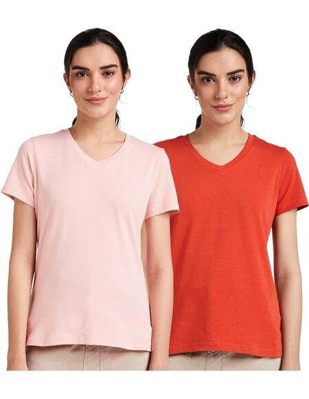 Women’s Cotton Stretch Regular Fit T-Shirt