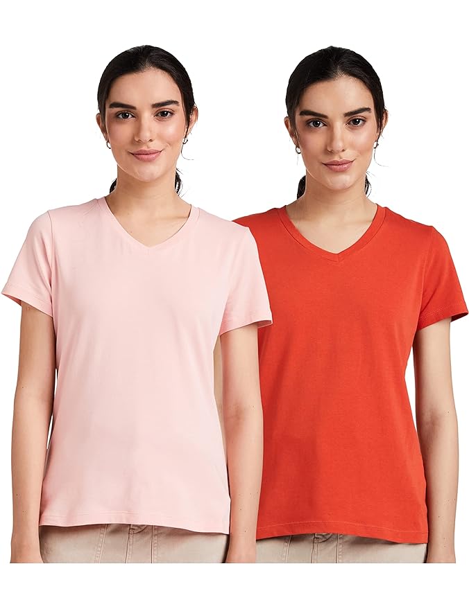 Women’s Cotton Stretch Regular Fit T-Shirt