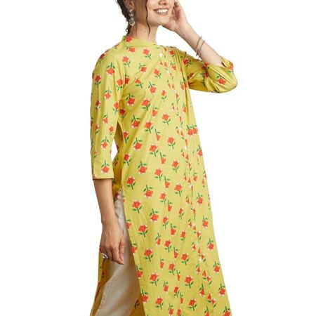 Women’s Cotton Regular Fit Kurta