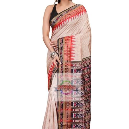 Women's Sambalpuri Pure Silk With Blouse