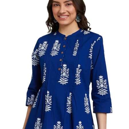 Women’s Cotton A-Line Short Kurti