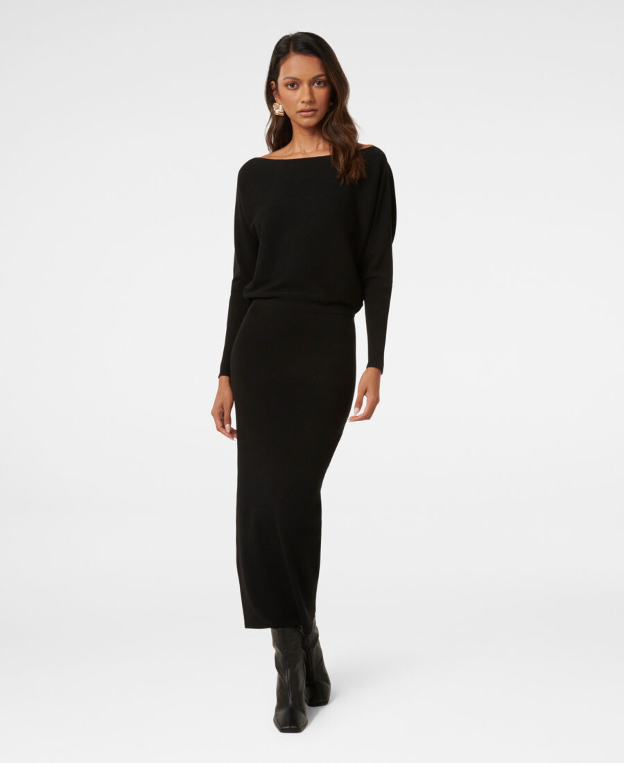 Ciara Petite Tipped Midi Dress