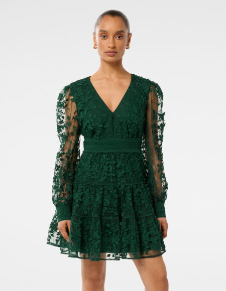 Frances Petite Lace Mini Dress