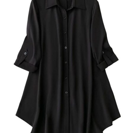 Western Front Shirt Dress for Women