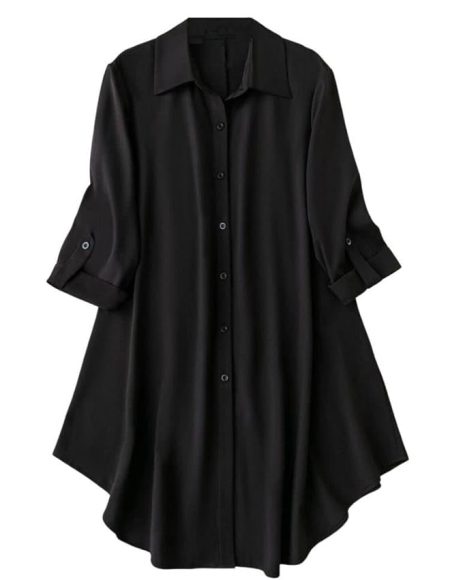 Western Front Shirt Dress for Women