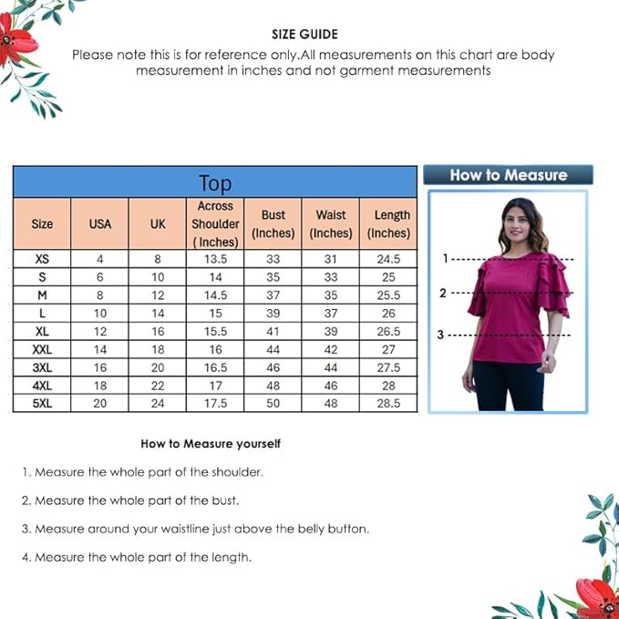 Stripe Printed Straight Regular Fit Top For Women